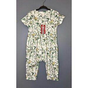 PatPat Romper Baby Girls 9-12M Bunny Floral Dandelion Print One Piece Outfit